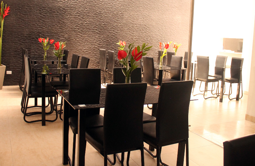 בוגוטה Hotel Radel Superior מסעדה תמונה